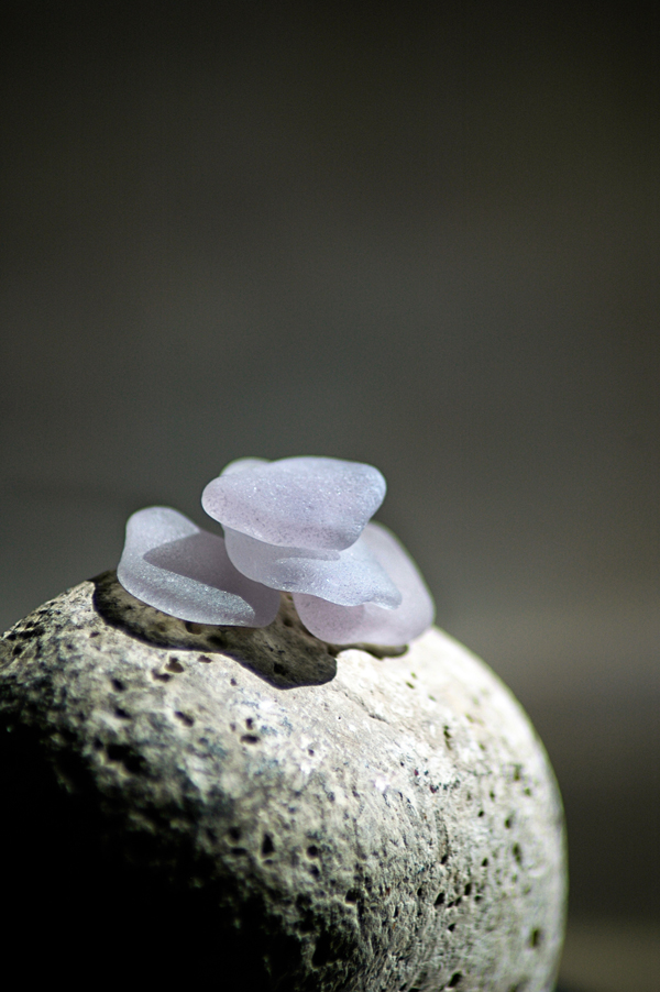 lavender sea glass