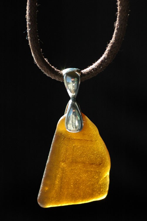 sea glass amber